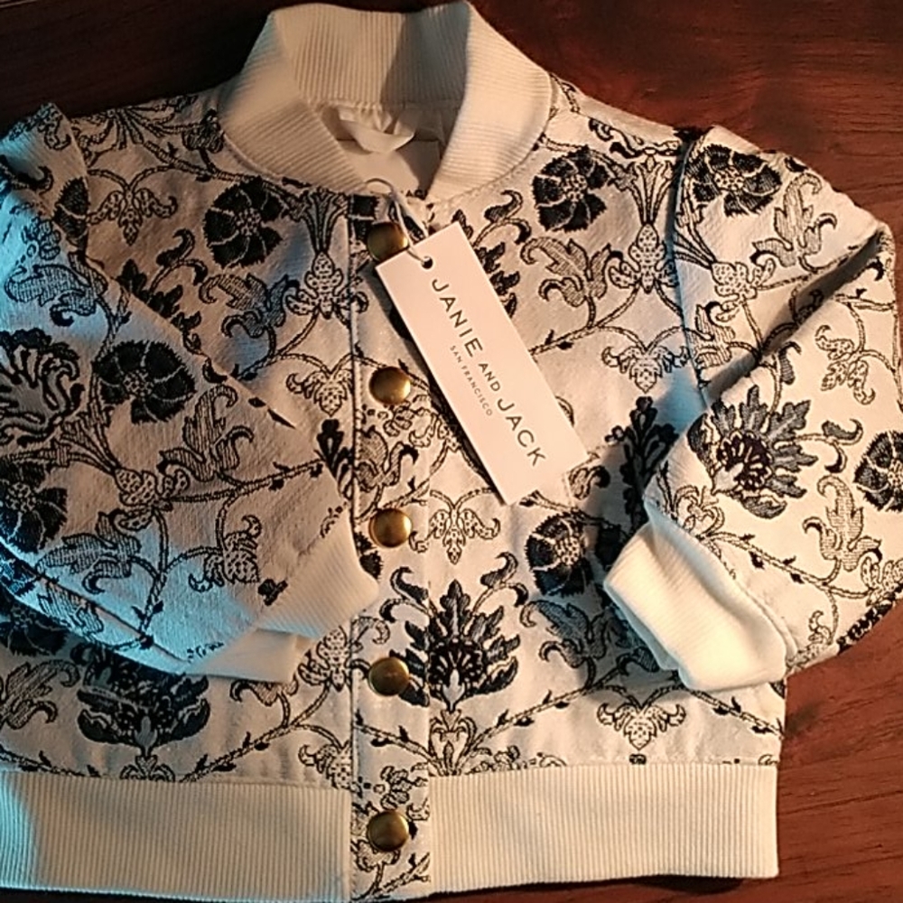 Janie n Jack Embroidered Jacket